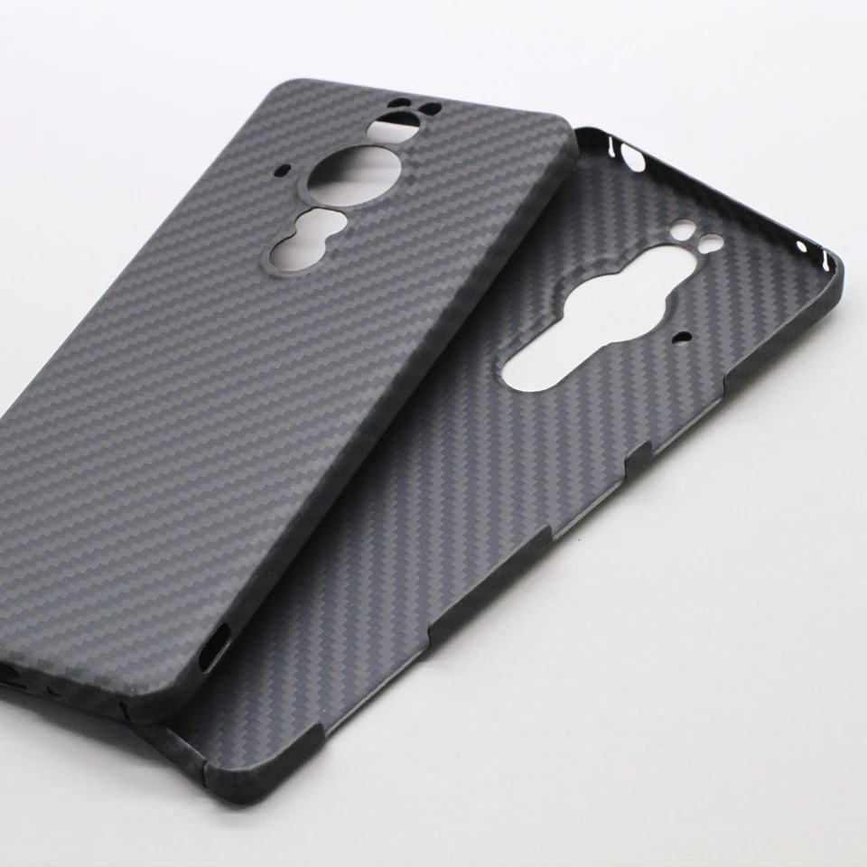 Genuine Real Carbon Fiber Phone Case for Sony Xperia 1 5 10 III Ultra-thin Aramid Fit Sony Xperia Pro i Light-weight Armor Cover