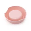 Stainless Steel Pet Feeding Bowl Non-slip Durable Pet Tableware Washable Dog Food Water Dish Cat Bowls With Heart-Shaped Pattern 2