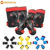 GOMOREON Kids & Adult/Youth Knee and Elbow Pads with Wrist Guards Protective Gear Set for Skateboarding Cycling Scooter Skating 1