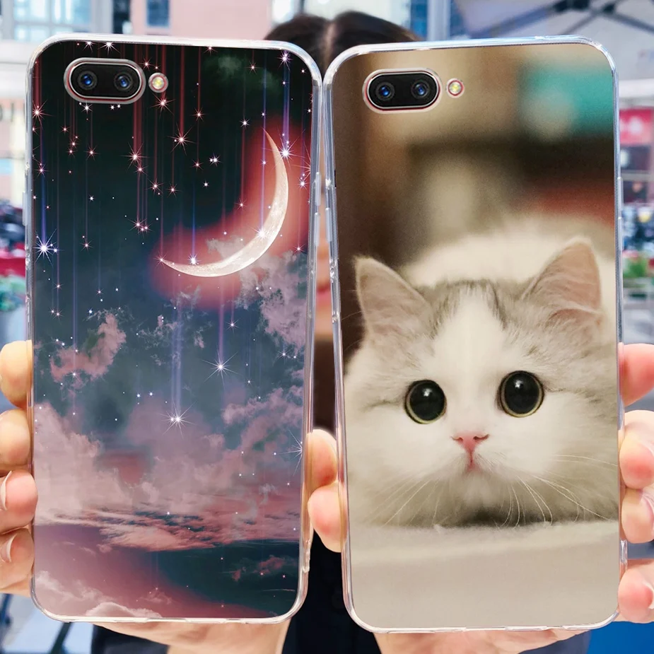 New Fashion Painted Clear Silicone Phone Case - Soft Bumper Back Cover