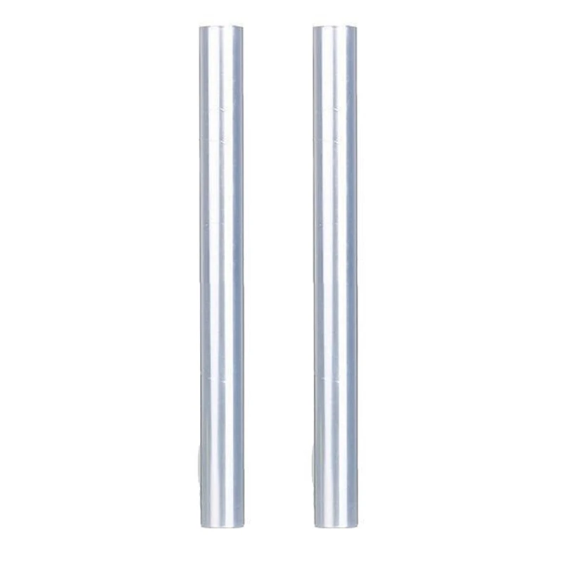 

2X 12 Inch X 48 Inch Clear Protective Vinyl Film Tint Headlight Taillight Fog Wrap