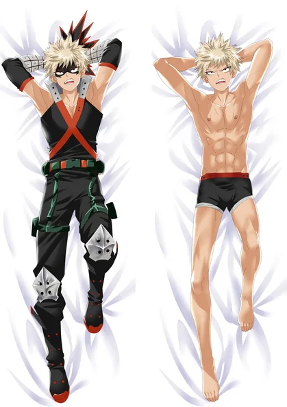 

Japanese Anime My Hero Academia Bakugou Katsuki Dakimakura Pillow Case Boku No Hero Fullbody Hugging Cosplay Cushion Cover Gift