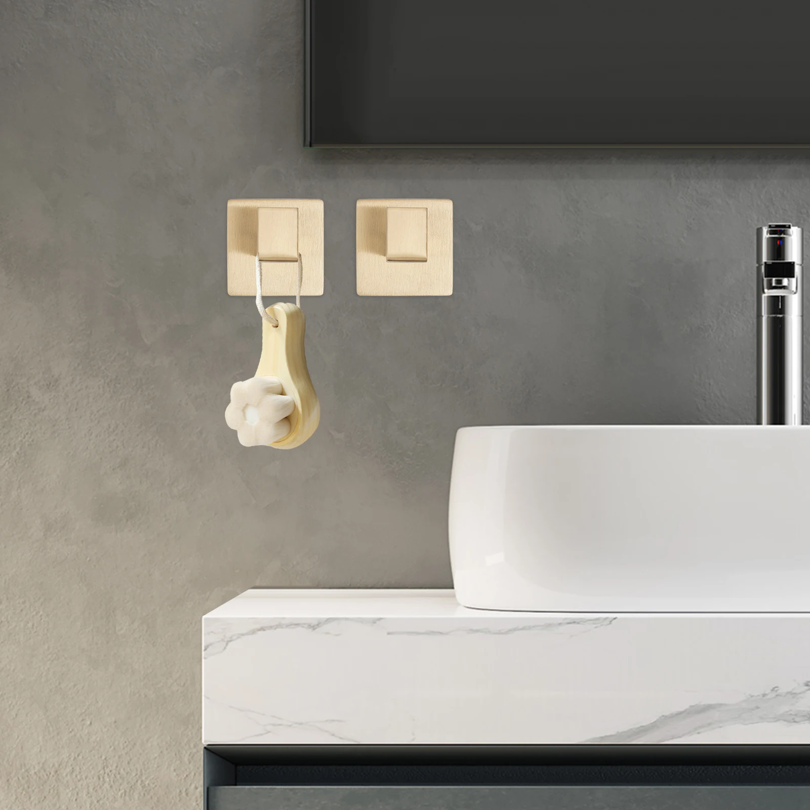 5-Pieces Bathroom Accessories Set, Bathroom Towel Bar Set, Wall Mounted Towel Bar Set