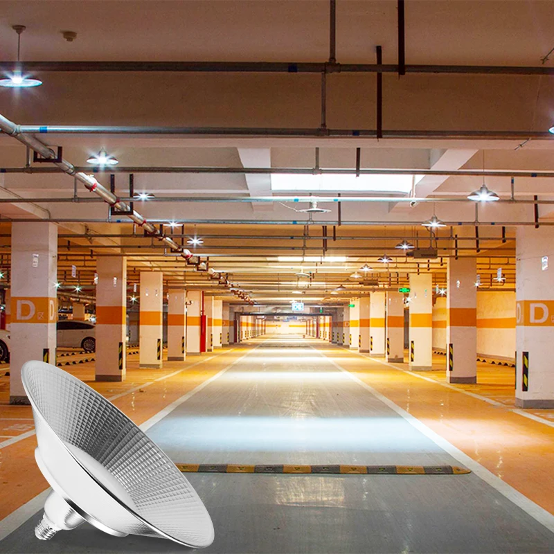 Super Bright High Bay Light 30W 50W E27 Waterproof Workshop Lamp Aluminum Industrial Light UFO Led Garage Light 220V