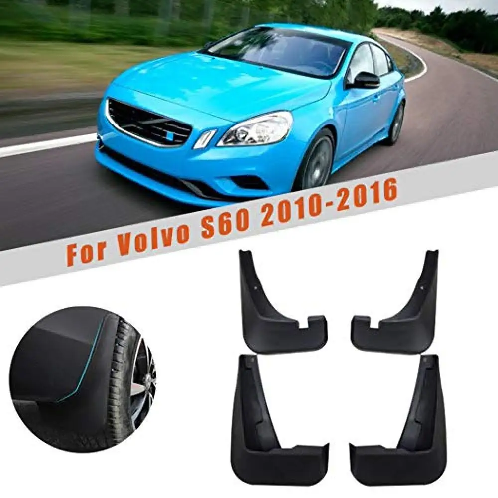 

4 шт., передние и задние щитки от грязи для VOLVO S60