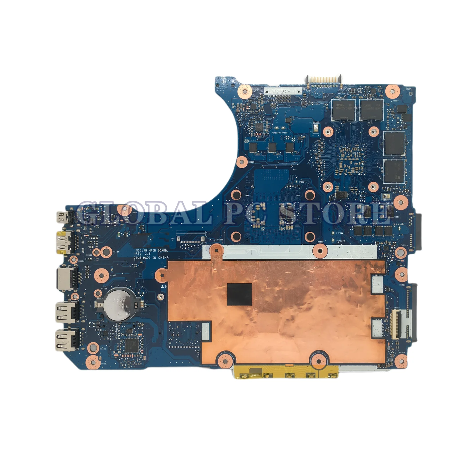 Рисунок 6 - G58JW Материнская плата ASUS N551JM