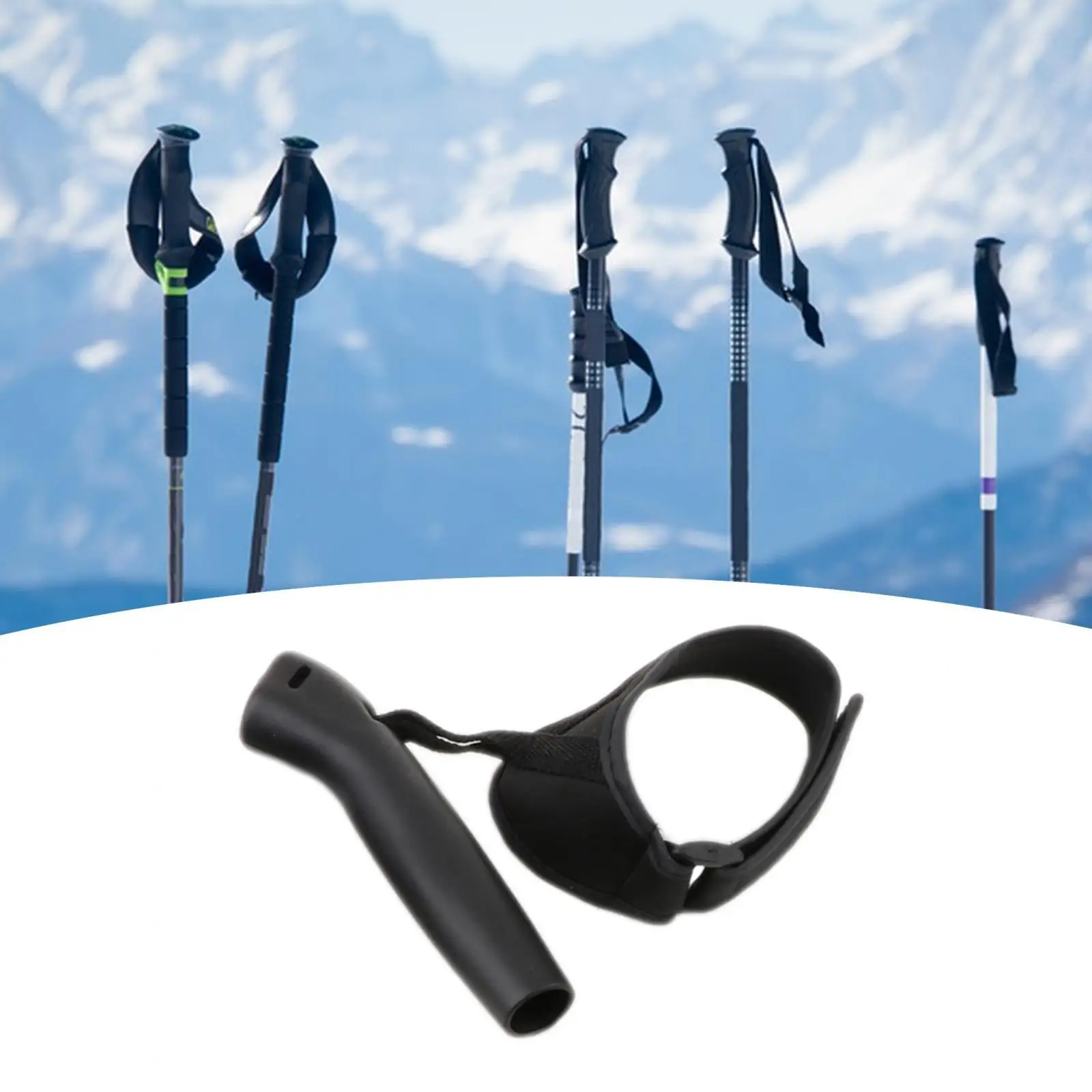 Cane Handle Replacement Trekking Pole Handle for Camping Walking Backpacking Cane Handle Replacement Trekking Pole Handle for Camping Walking Backpacking