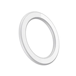 Magnetic Wall and Car Phone Stand with Powerful Magnet (White)
