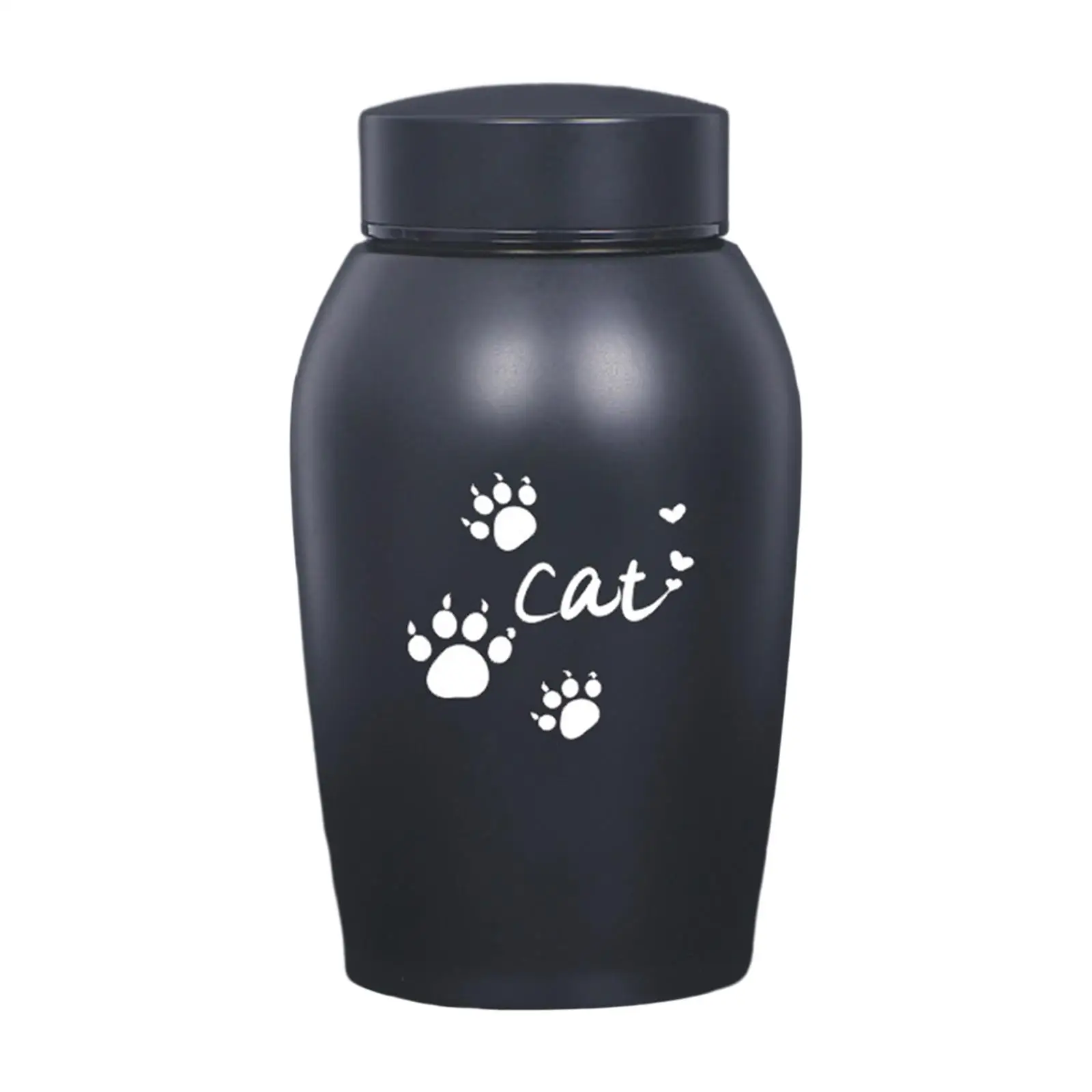 Dog Cat Ashes Stainless Steel Pet Urn Funeral Cremation Urn Pet Burial Memorial Keepsake Box Kitty Kitten