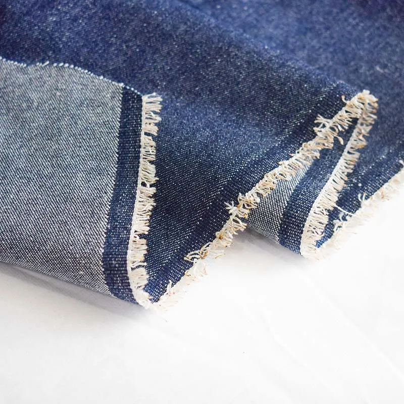 Factory Stock Price Denim Fabric Shiny Jeans Denim Fabric For Making Jean Trouser Coat Cap By The Yard