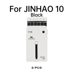 Vibrant Ink Cartridge Refill Pack for Fountain Pens - Office and School Stationery Essentials (6 PCS For JINHAO 10)