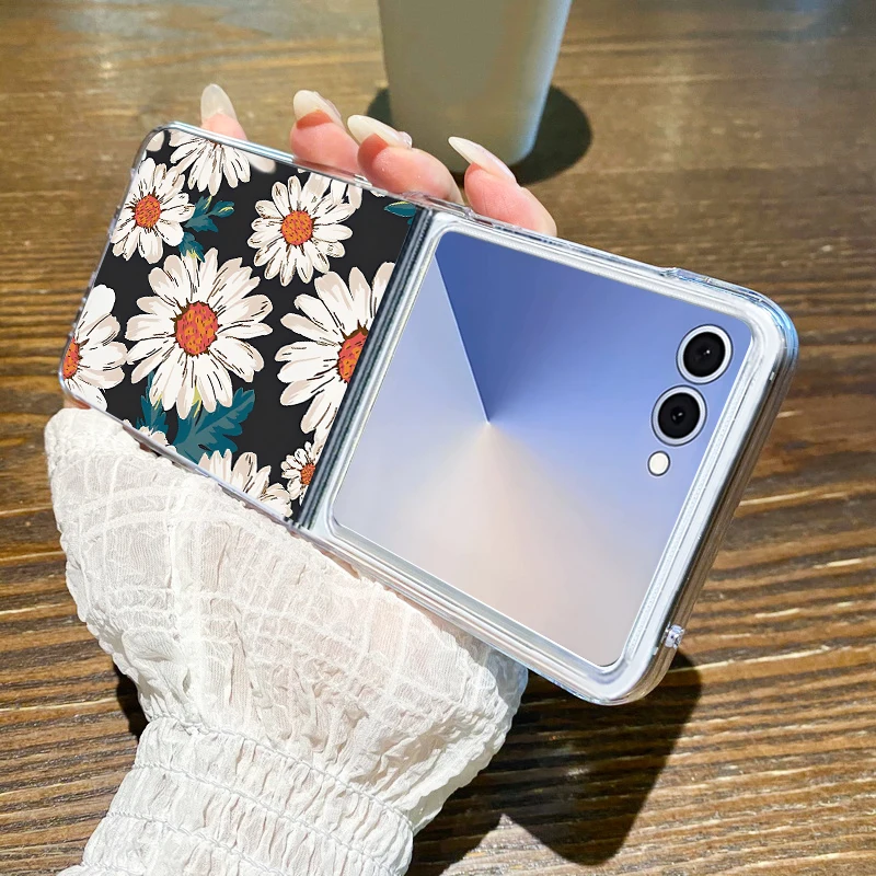 Vibrant Floral Phone Case: Stylish Protective Folding Cover