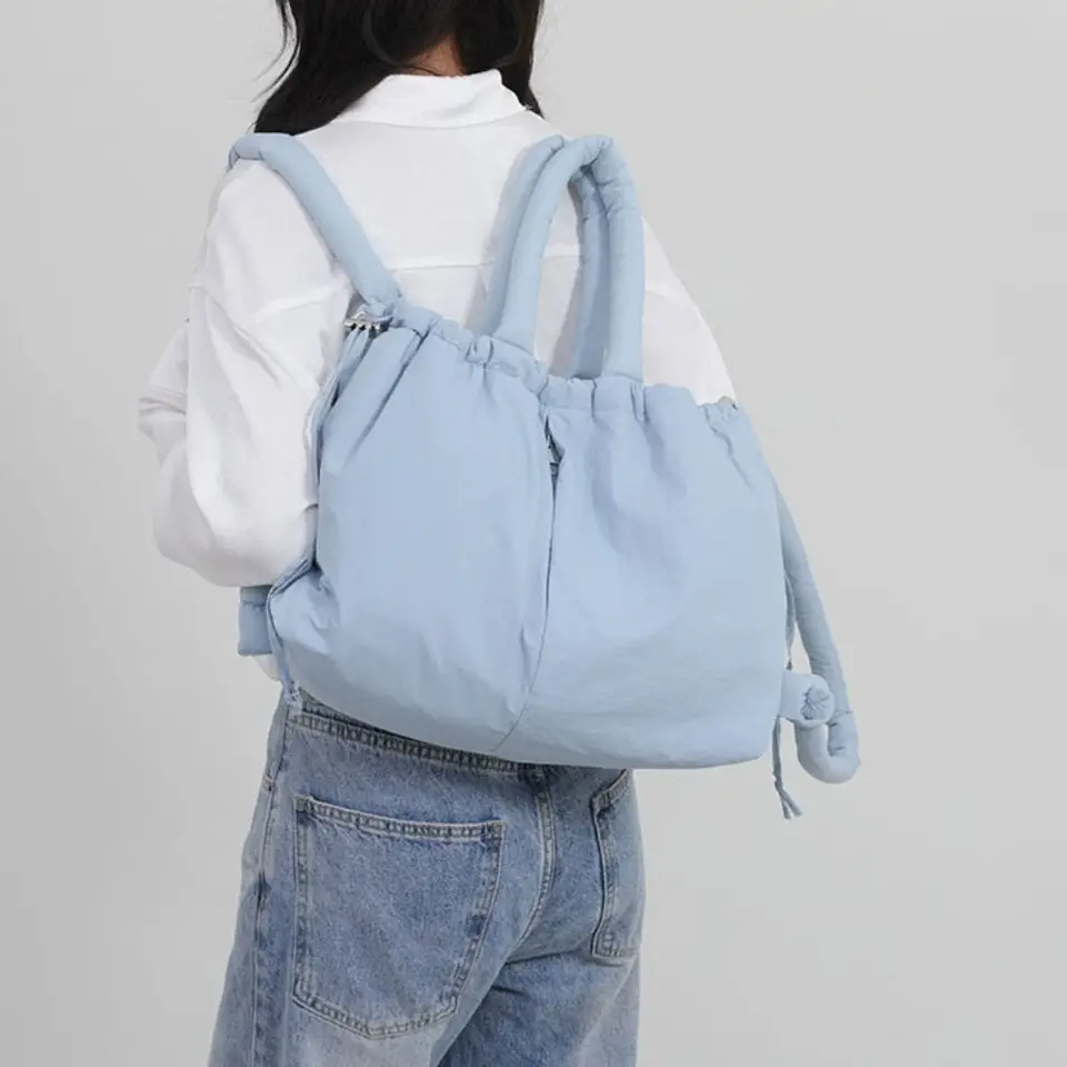 Borsa Tote Trapuntata Grande Puffer: Borsa Hobo Leggera A Cuscino, Per Shopping, Lavoro E Viaggi, Donna