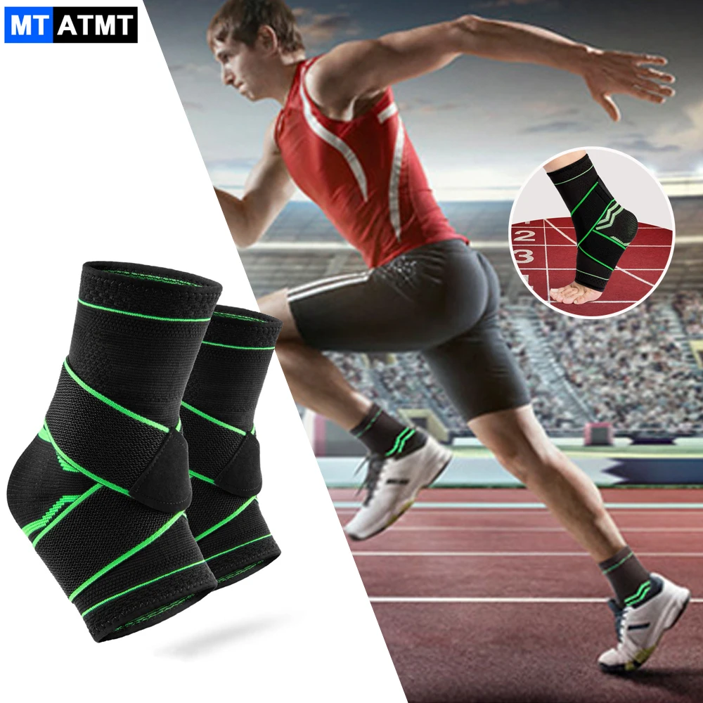 1pair Adjustable Ankle Brace Support Compression Socks For Achilles Tendon Support Plantar