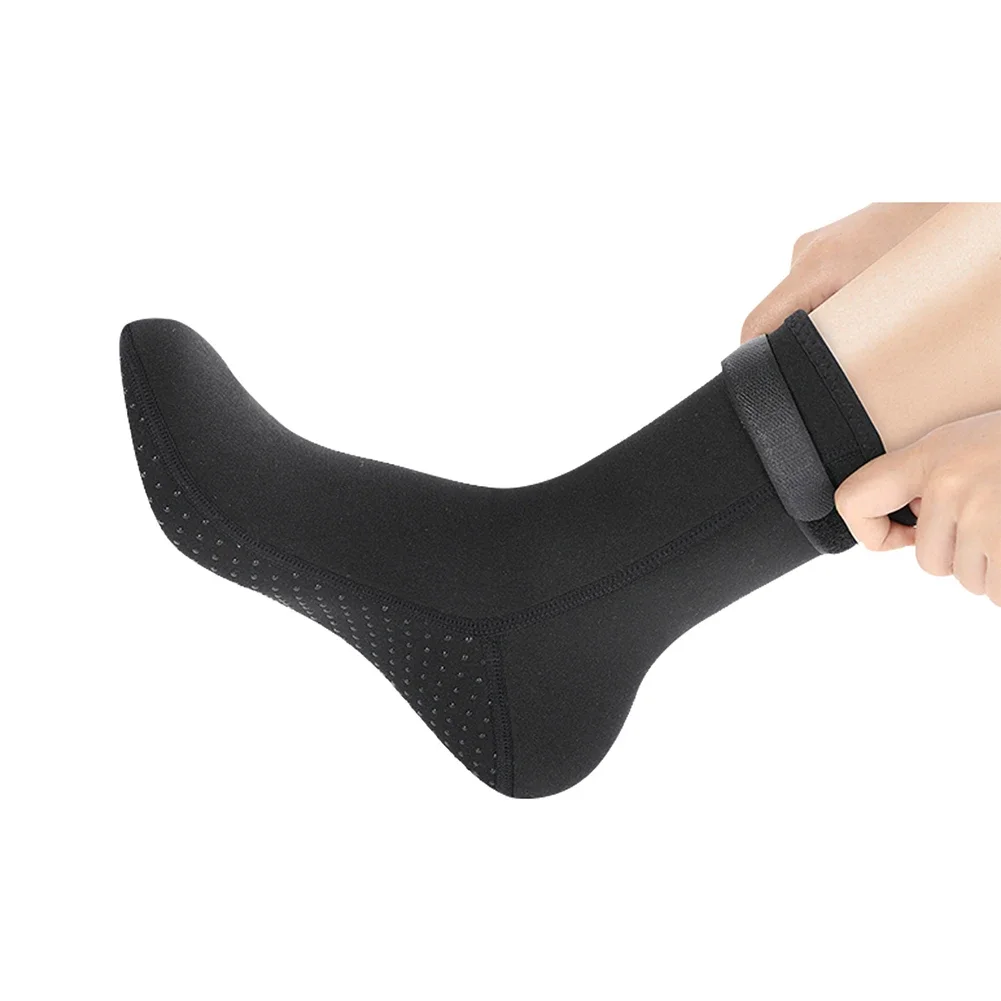 3mm Surfing Beach Boots Winter Warm Unisex Snorkeling Spearfishing Socks Anti Slip Neoprene Portable Lightweight for Water Sport 6