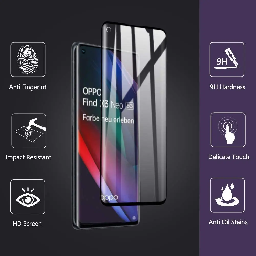 Рисунок 2 - закаленное стекло для OPPO Find
