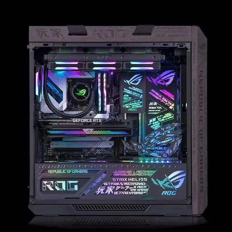 ASUS-GX601 Chassis Painel de Luz, Decoração DIY,