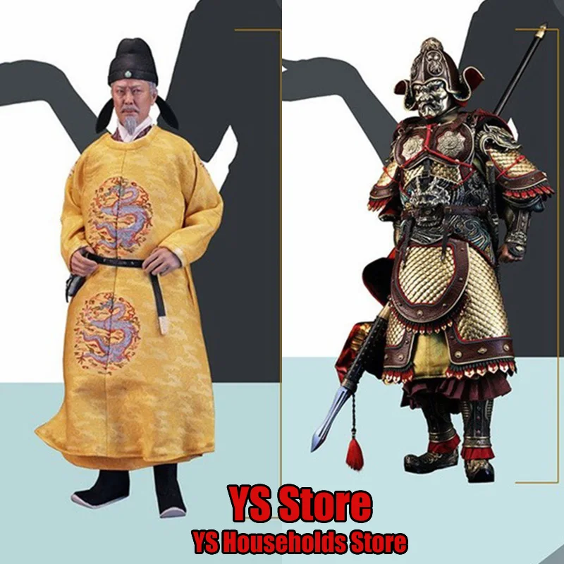 

In Stock 3 Styles ES3007-09 303Toys 1/6 Chinese Ancient Emperor Taizong of Tang Li Shimin Figure Soldier Model Original 12" Doll