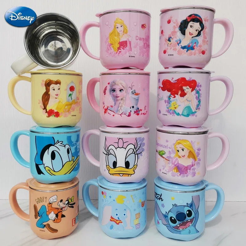 Disney Mickey Minnie Water Cups Stitch Cup Cartoon Anime Character Melamine  Cups Daisy Milk Cup Party Decoration Children Gift - AliExpress