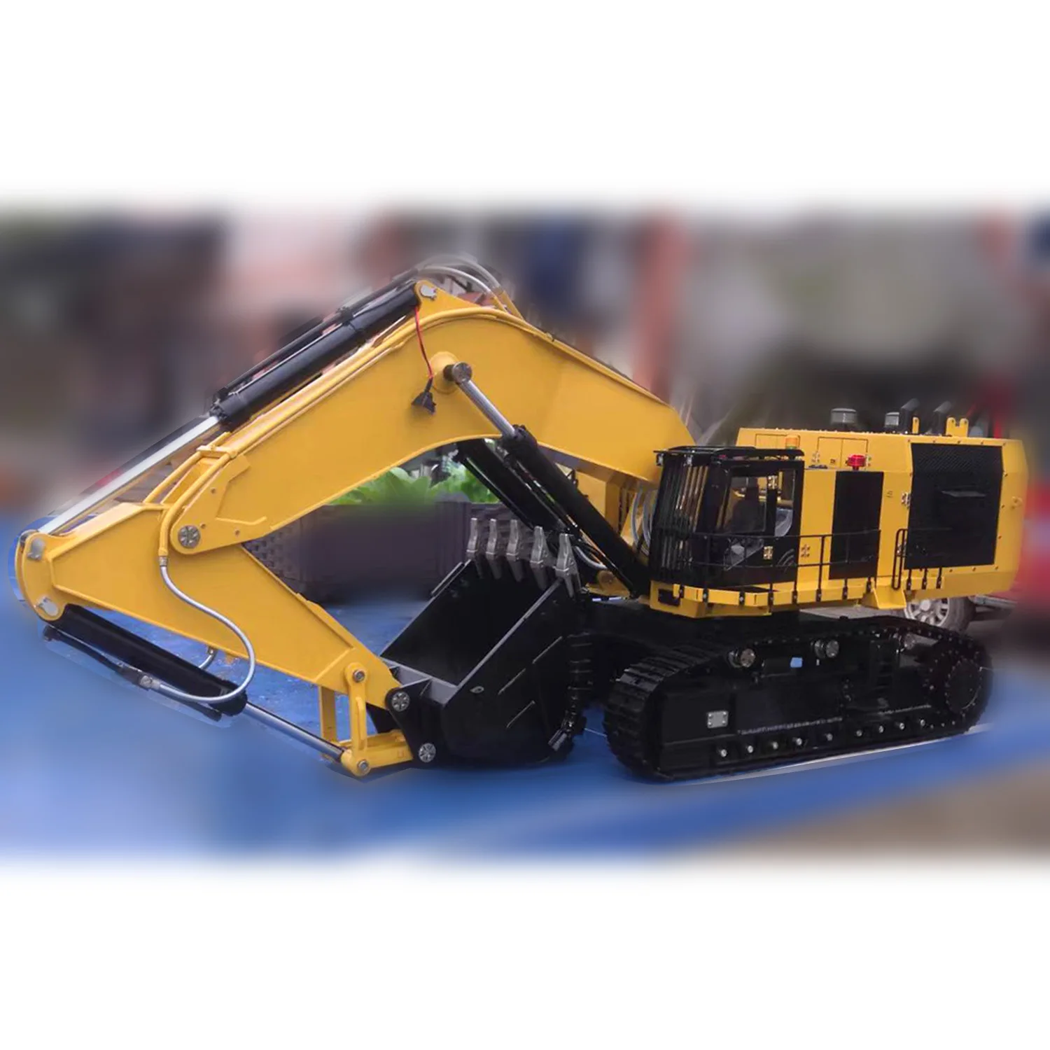 Sb4a68e5970c14d4d824d8d1dfbd316b5f Metalowe koparka RC hydrauliczne 1/14 Carter 6015B zdalnie sterowane światła ciężarówka budowlana wyświetlacz ciekłokrystaliczny TH20437-SMT6