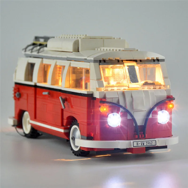 

Compatible with 10220 Recreational Vehicle T1 LED Lighting DIY Accessory Model Classic Toys Adult Collect Children Puzzle Gift