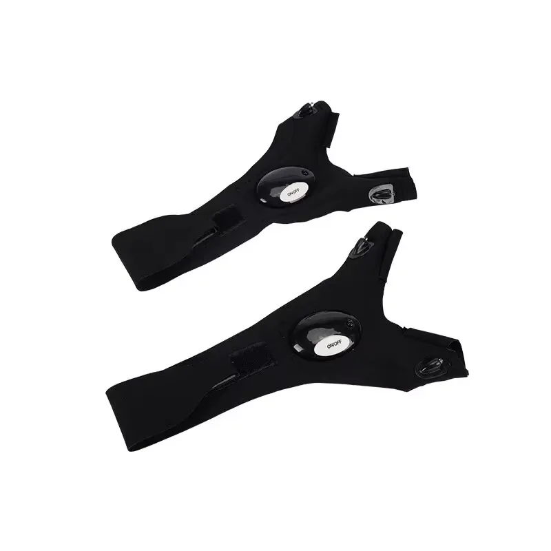 LED Fingerless Glove Left Right Hand Flashlight Mini Outdoor Tools Fishing Camping Wilderness Survival Rescue Multi-light Tools