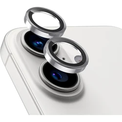 Premium Camera Lens Protector Cover | Ultimate Phone Protection Solution - iPhone 12 Mini (Silver)