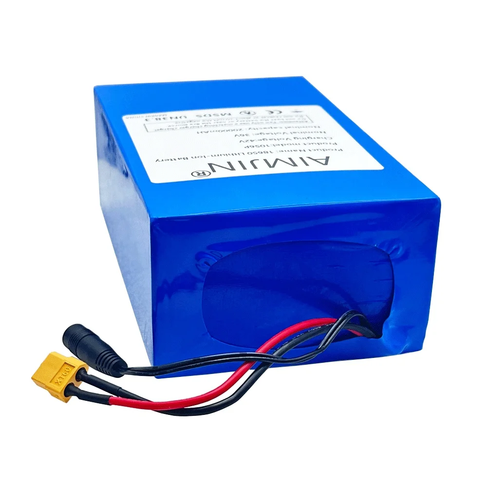 Rechargeable 18650 Lithium-ion Battery Pack 10S6P 36V 20000mAh Built in BMS Suitable For Electric Scooter