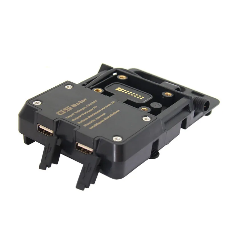 Motorcycle Phone Holder for BMW R1200GS LC&Adventure R1250GS S1000XR R1200RS Navigation Bracket USB Charger Stand