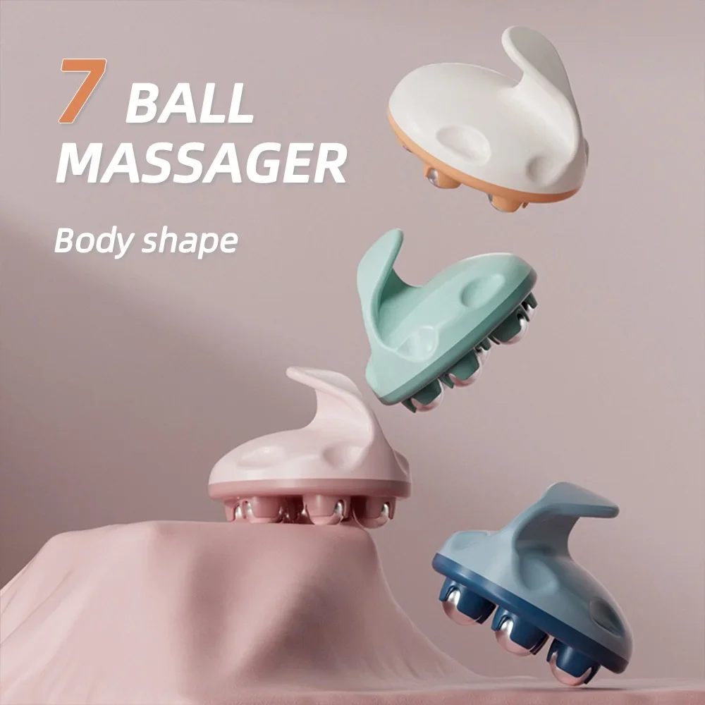 Boay Massage Roller Arms Legs Ball Rolling Slimmer Anti-Cellulite Fat Remove Roller Body Shaping Roller Muscle Relaxing Massager