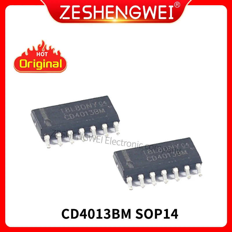 

10PCS CD4013BM SOP14 CD4013 SOP CD4013BM96 SMD New And original IC In Stock