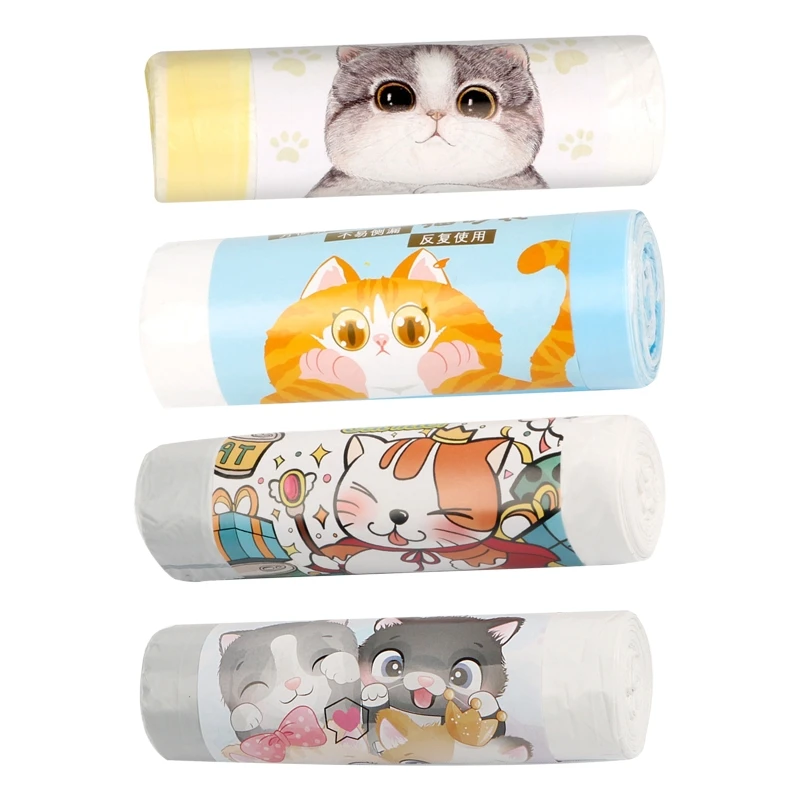 

for Cat Pan Bags Durable Drawstring Litter Box Liner for Extra Thickened
