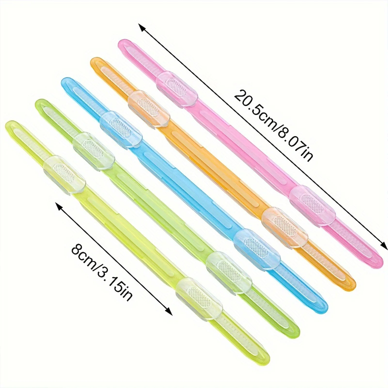 10PCS Plastic Binding Bars for Student Test Paper and Document Binding, Durable Easy Binds up to 300 Sheets, Office School Use - 6
