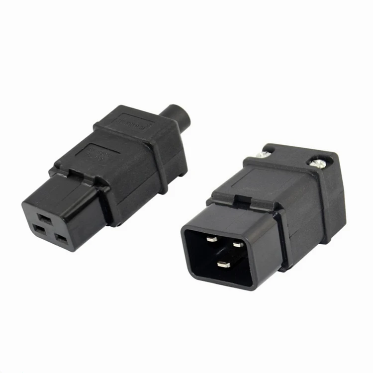 Перезаряжаемый PDU UPS 16A 250VAC IEC 320 C 19 plug C19 сделай сам штекер connector female Connector # |