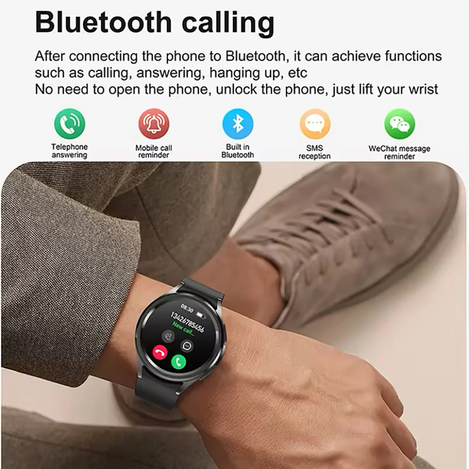 Watch 6 Classic GPS Smartwatch Men Sports Health SmartWatch Heart Rate AI Voice Waterproof Bluetooth Call Women Smart Watch 2025