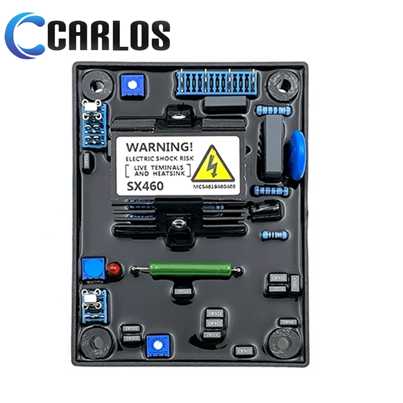 SX460 고품질 AVR 발전기 자동 전압 조정기 안정기 디젤 전기 엔진 제어 발전기 예비 부품 SX460