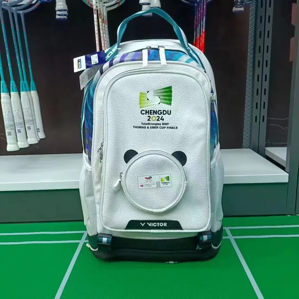 2024 Victor Badminton Bag Backpack Rectangular Bag Soup You Cup