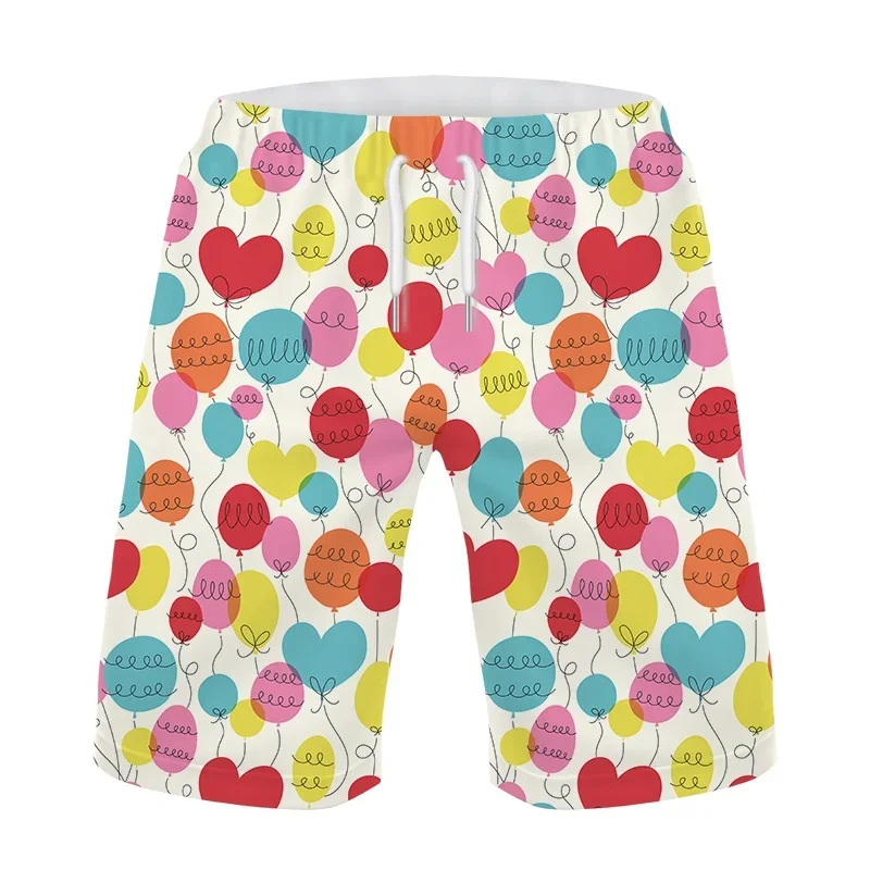 

3D Printed Funny Cartoon Duck Animal Graphic Beach Shorts Casual Boy Board Shorts Vacation Trunks Y2k Board Shorts Kid Bermudas