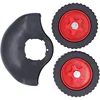 Grass Trimmer Lawn Mower Support Wheel Trimmer Support Wheel Construction for Weed Trimmer for Outdoor Garden Supplies 3