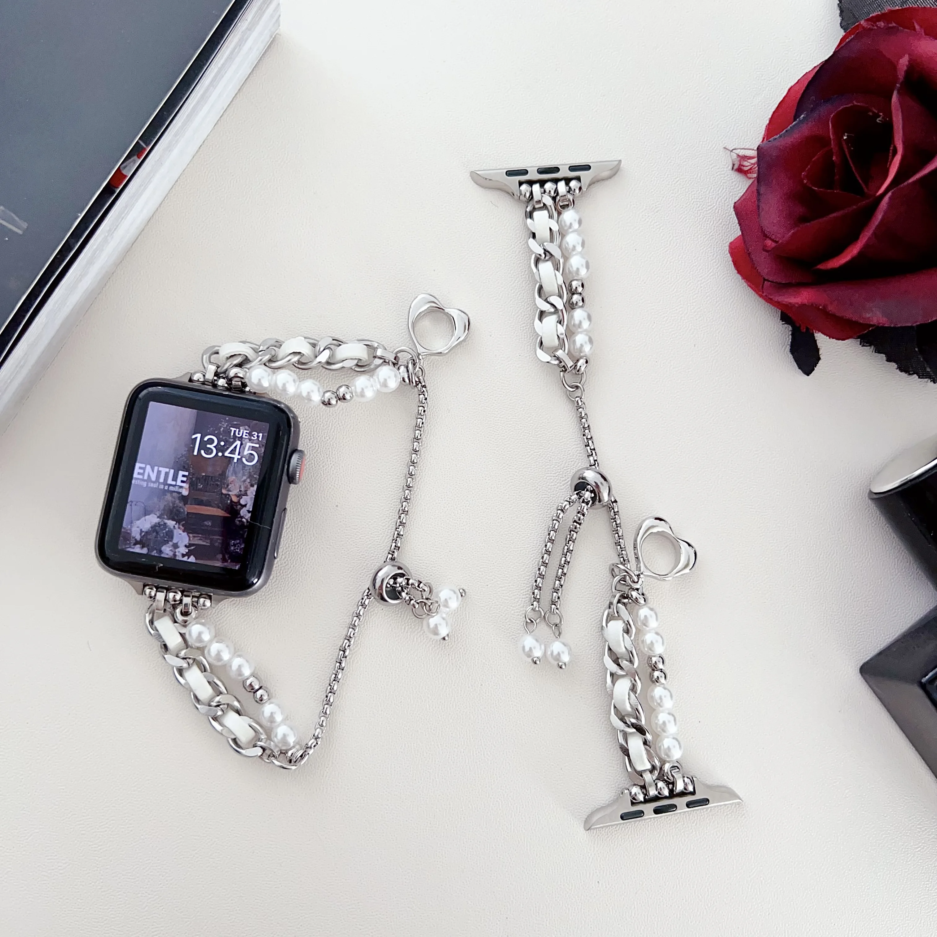 

Подходит для браслетов Apple Watch S9/S8 и iWatch 7/6/5/se/4/3/2/1