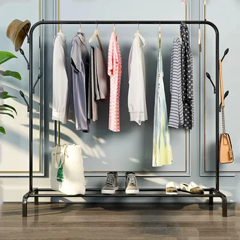 Home and Organization Shoes Closet Storage Shelves Clothes Rack Foldable Porte Manteau Mural Galvanized Metal Shelving Shoerack 1