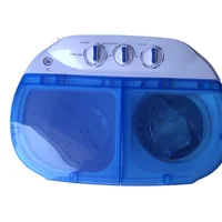 Hot Selling Home Factory Sale Small Mini 4kg Semi Automatic Wash Clothes and Shoes Washer Machine laundry  dryer 1