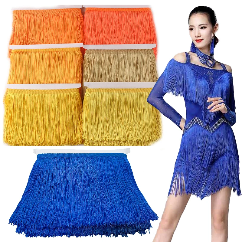 

10/15/20/30cm Tassel Fringe Trim Lace Ribbon for Curtains Dresses Fringes Sewing Trimmings Clothing Accessories Crafts 10Yards