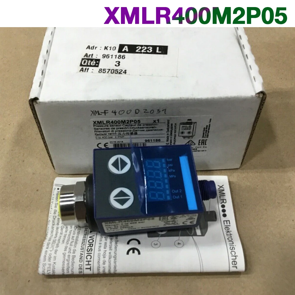 

24 VDC 2PNP 250mA Pressure Sensor XMLR400M2P05