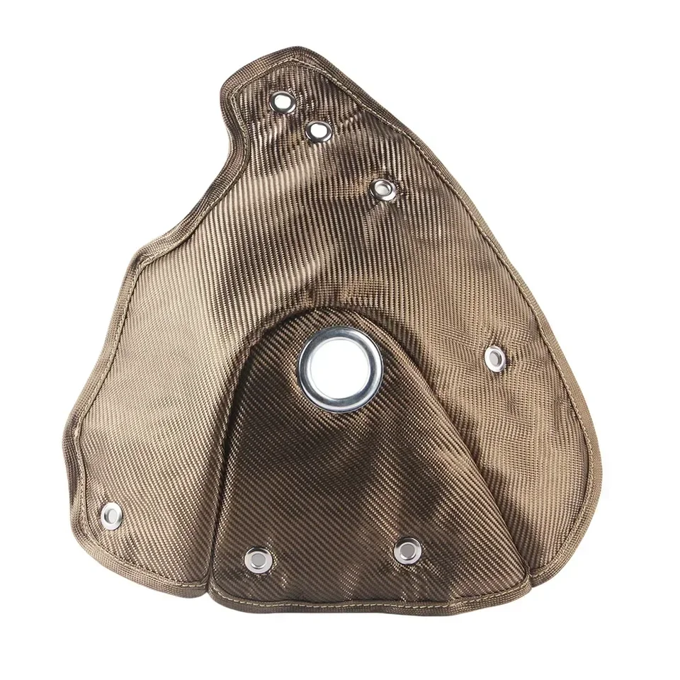 チタンタービンヒートラップブランケット,カバー,bmw mini r55 r56,1.6