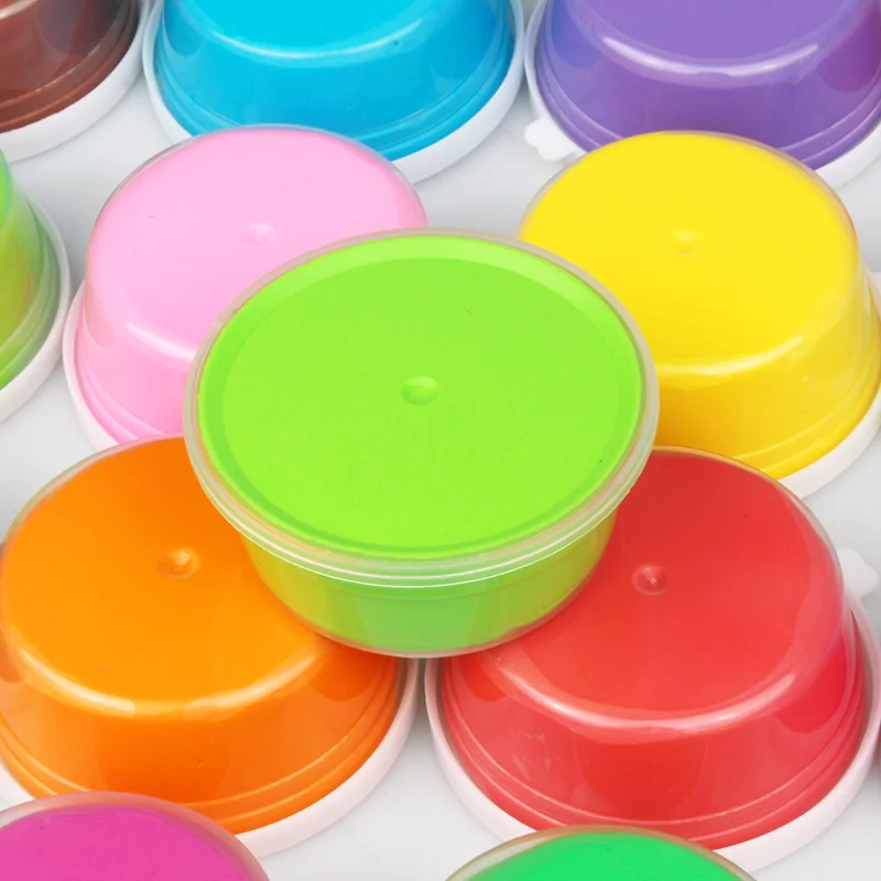 Diy 3D Color Super Light Clay Air Dry Ultra Soft Safe Slime Modeling Magic Gift Handmade Kit Bag Toy for Kid Art Craft Home Play 5