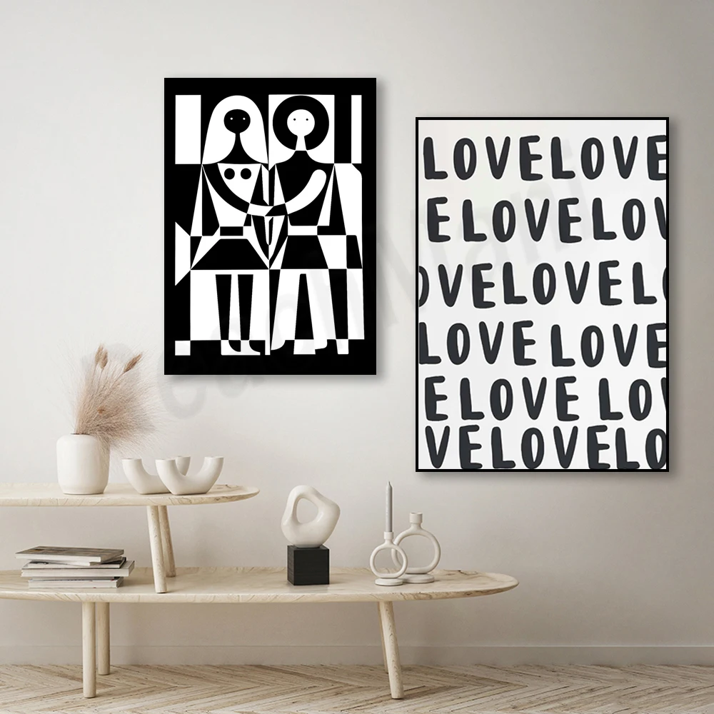 アレクサンダー・ジラールと愛のリトグラフ - 白黒、1971 年、愛の