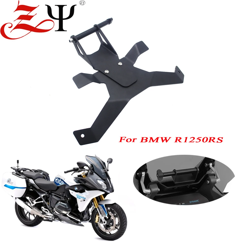 

For BMW R1250RS R1200RS R1250 R1200 RS 20219-2021 GPS Motorcycle Mount Phone Navigation Bracket USB Charger Holder Stand