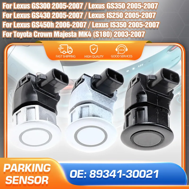 Reverse Backup Assist Parking Sensor For Lexus GS300 GS350 GS430 GS450h IS250 IS350 2005-2007 Toyota Crown Majesta 89341-30021