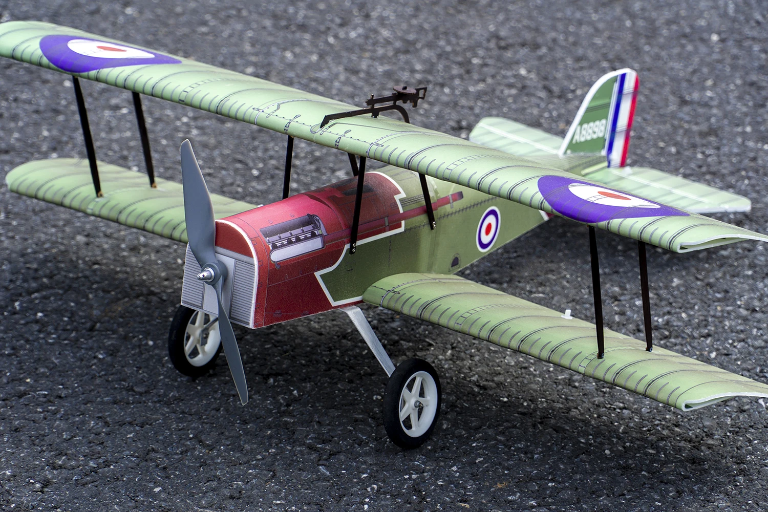 E33 800mm Wingspan PP Foam RC Airplane Model SE5A Dancing Wings Hobby Fixed-wing Aircraft 6